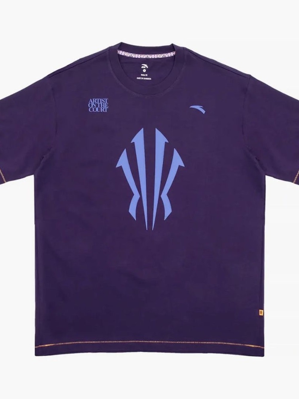 Anta Kai All Star Weekend Graphic Logo Tee - Purple